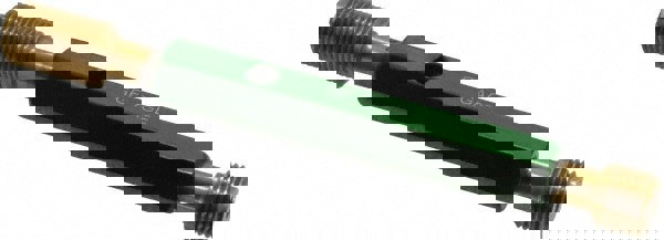 Plug Thread Gage: 1/2-20 Thread, 2B Class, Double End, Go & No Go